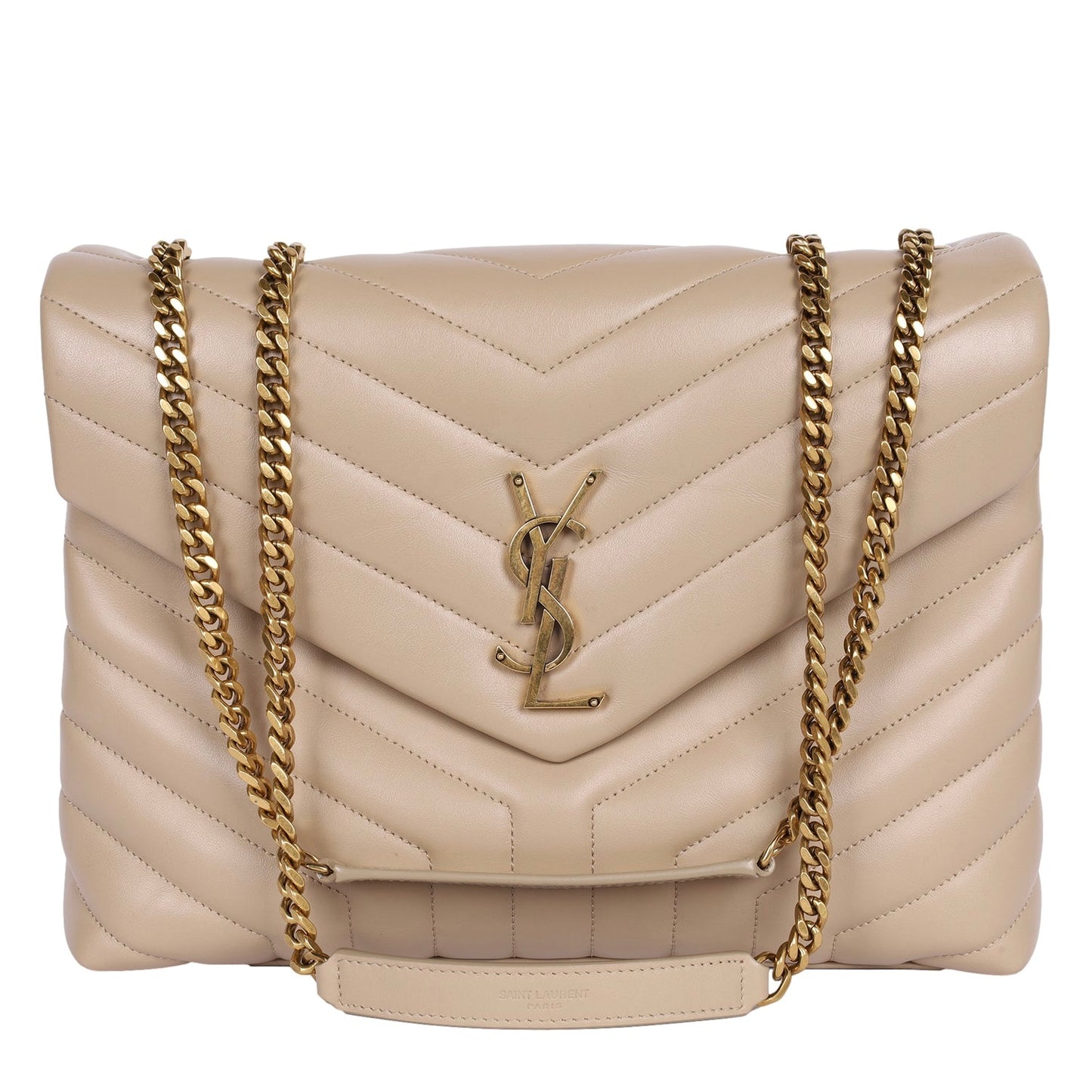 SAINT LAURENT beige
Loulou leather handbag