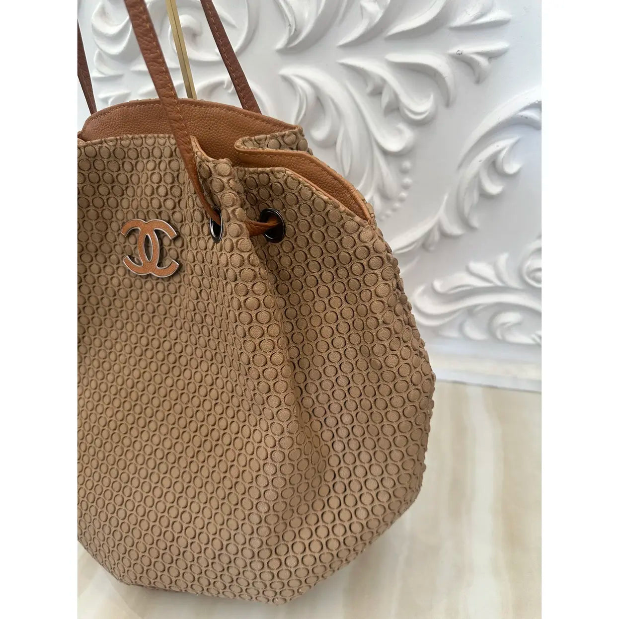 Chanel Coco Cabas leather tote