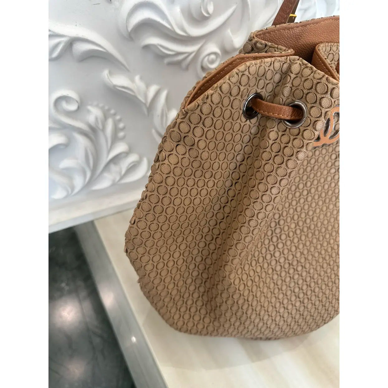 Chanel Coco Cabas leather tote