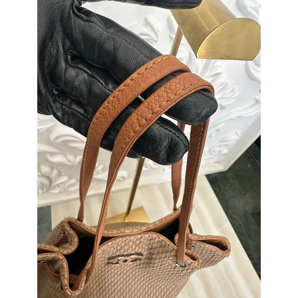 Chanel Coco Cabas leather tote