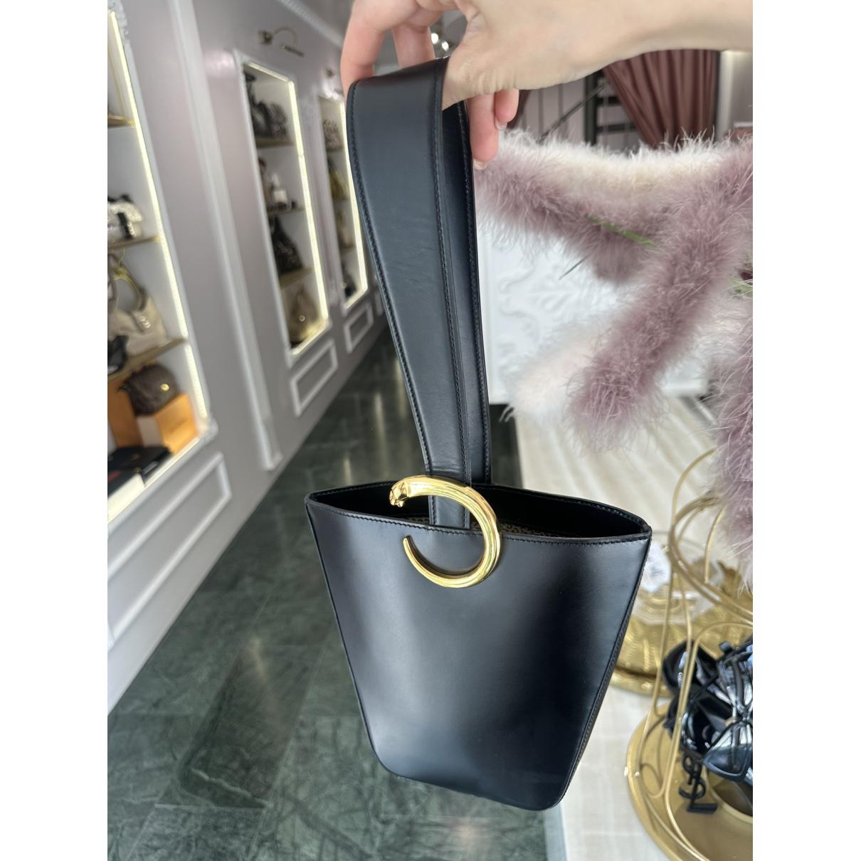 Cartier Panthère leather handbag