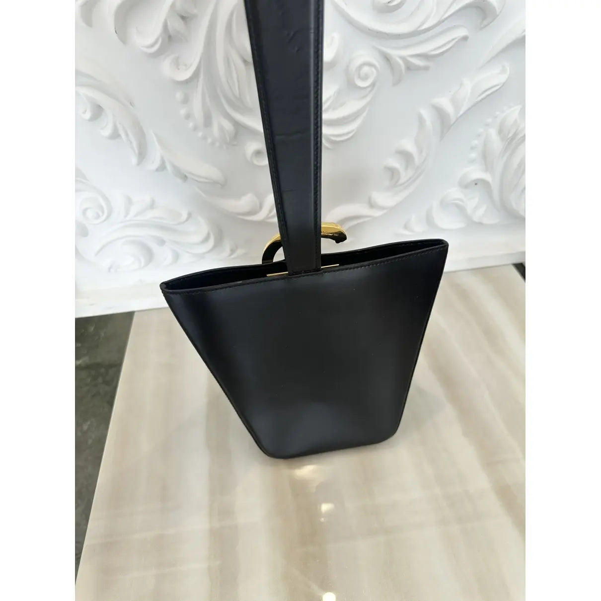 Cartier Panthère leather handbag