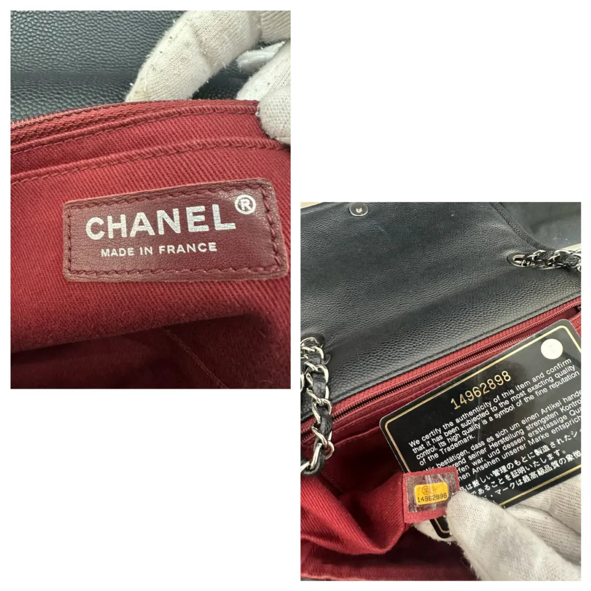 Chanel Timeless/Classique leather handbag