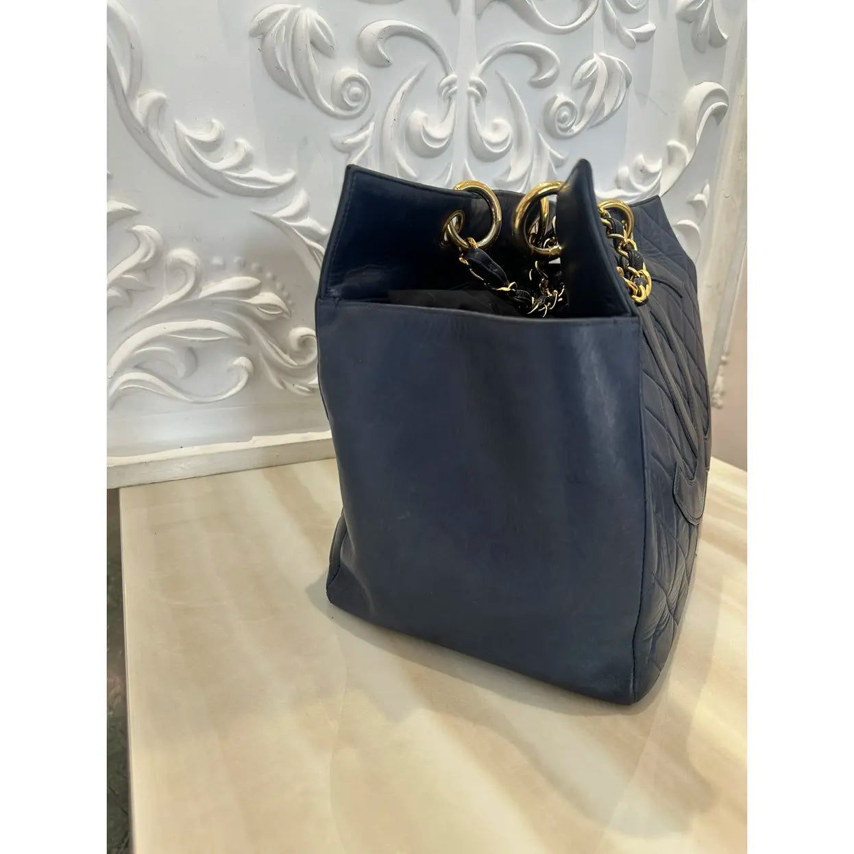 Chanel Grand shopping leather tote