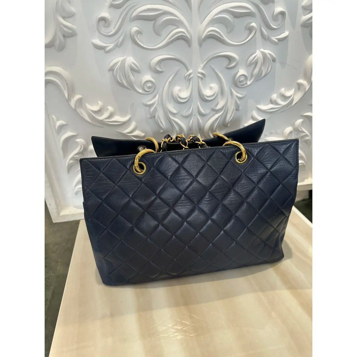 Chanel Grand shopping leather tote