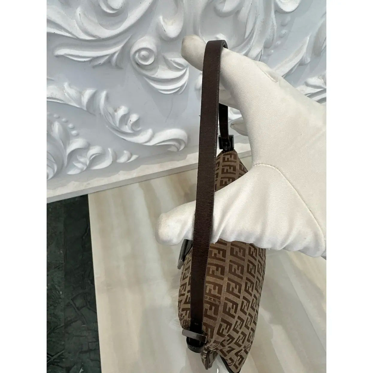 Fendi Baguette cloth handbag