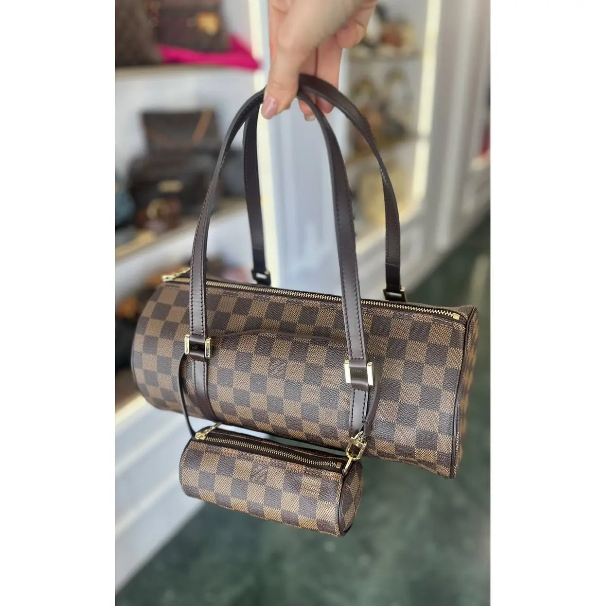 Papillon cloth handbag