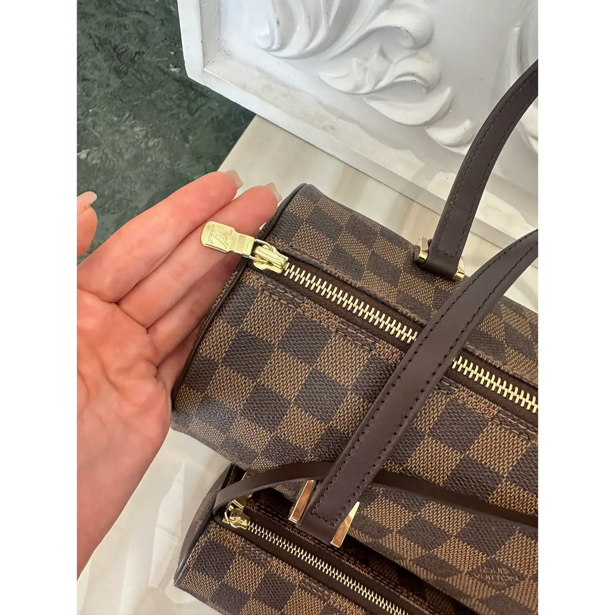 Papillon cloth handbag