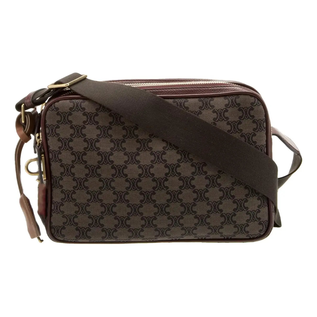 Celine Triomphe Maillon cloth crossbody bag