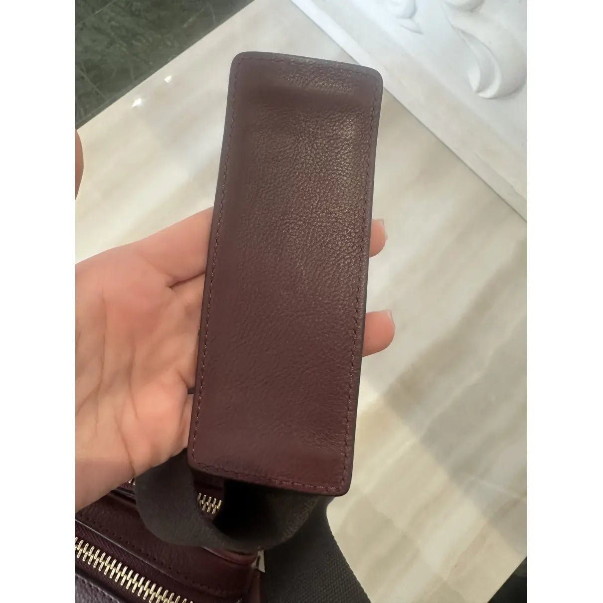 Celine Triomphe Maillon cloth crossbody bag