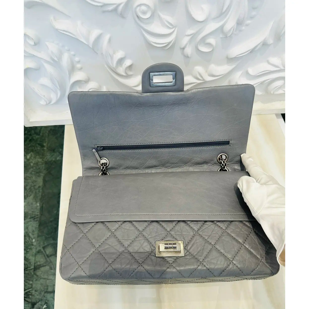 2.55 leather crossbody bag