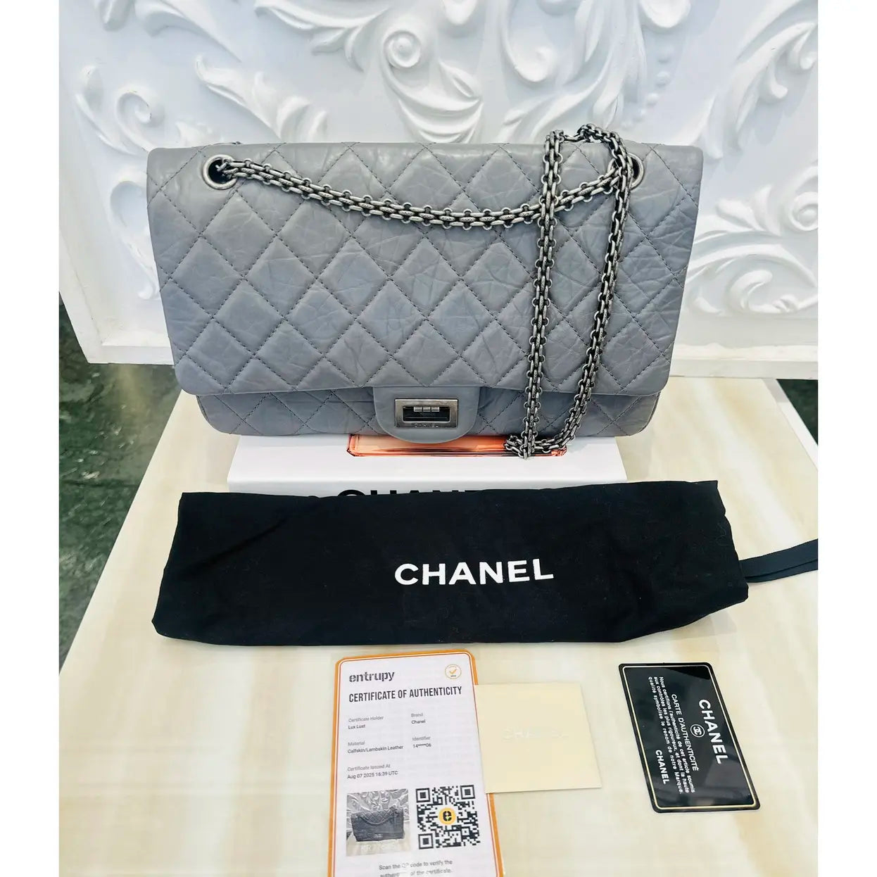 2.55 leather crossbody bag