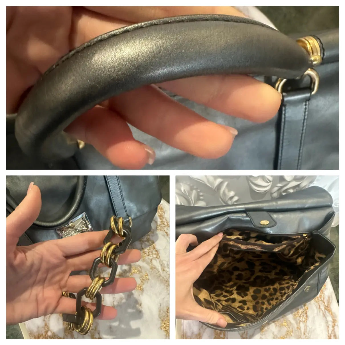 Dolce & Gabbana Sicily leather handbag