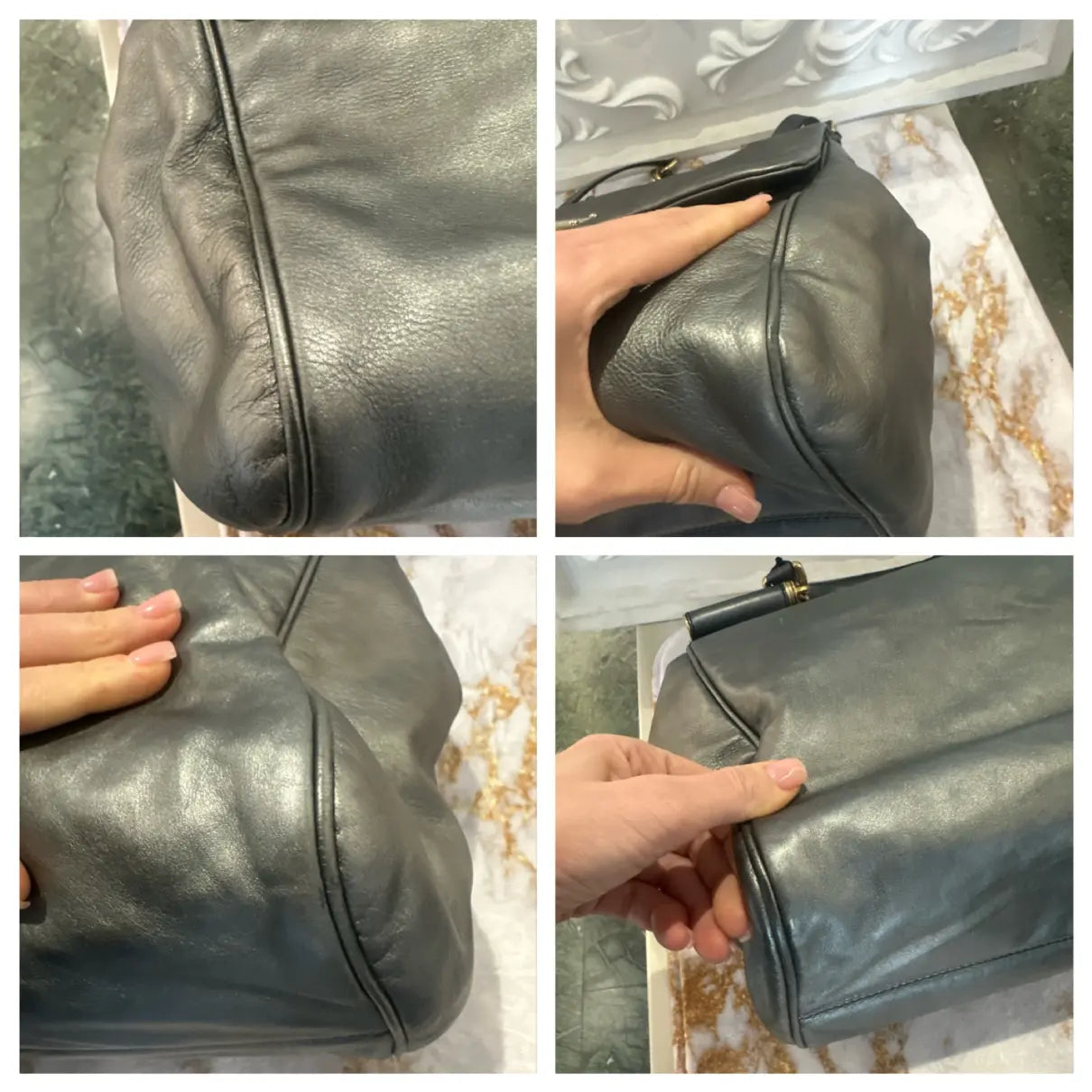 Dolce & Gabbana Sicily leather handbag