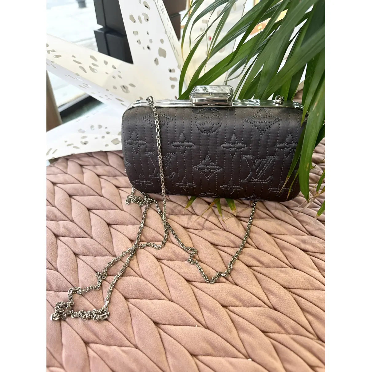 Louis Vuitton Motard silk mini bag