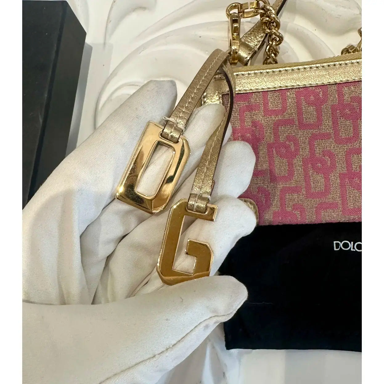 Cloth clutch bag