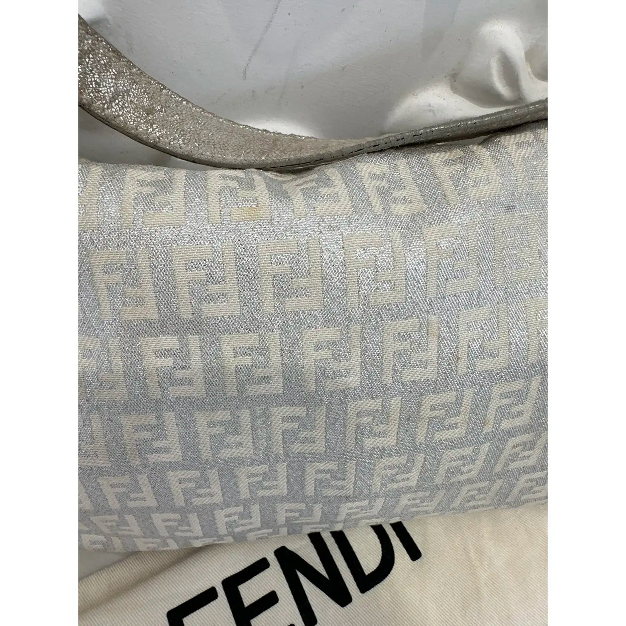 Fendi Baguette cloth handbag