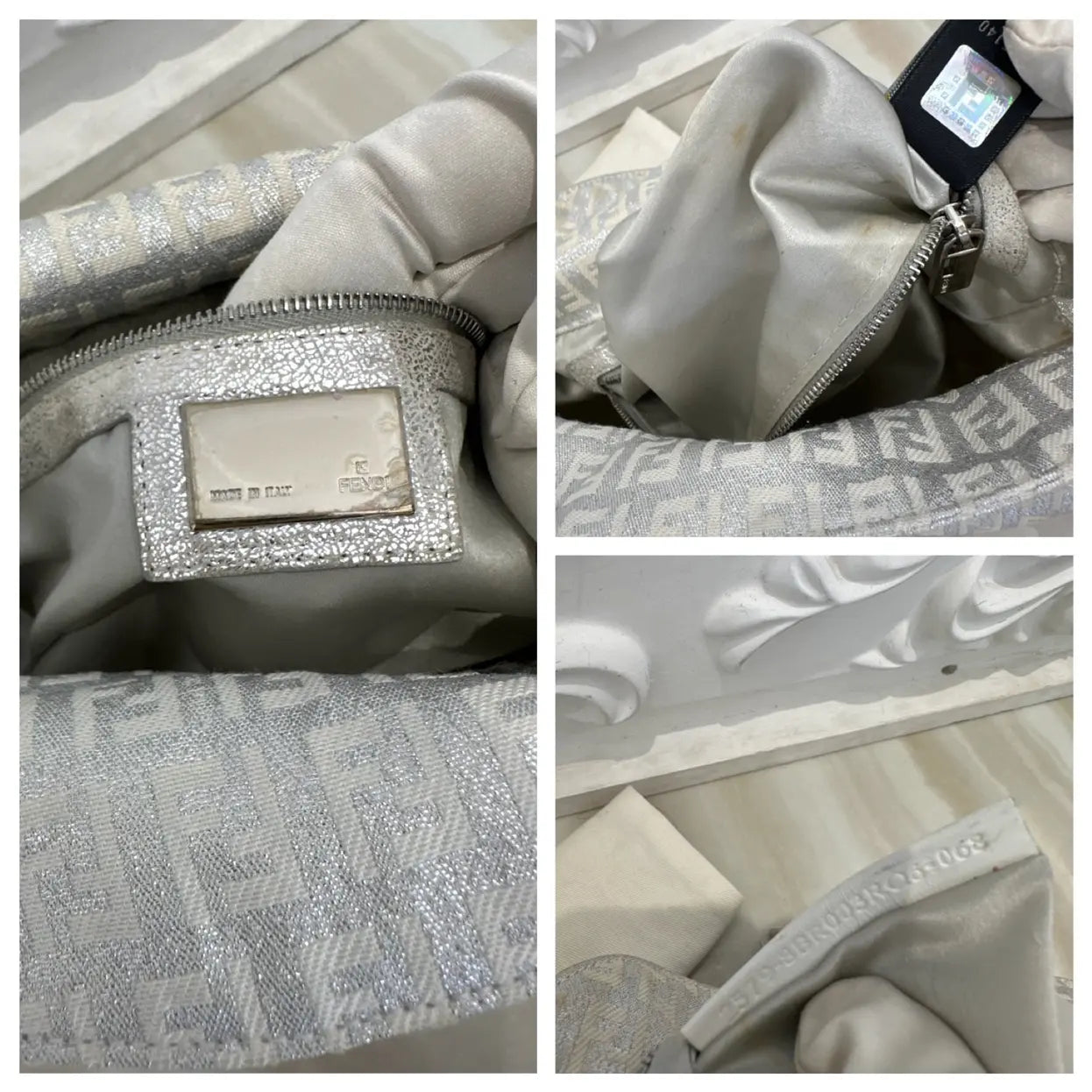 Fendi Baguette cloth handbag