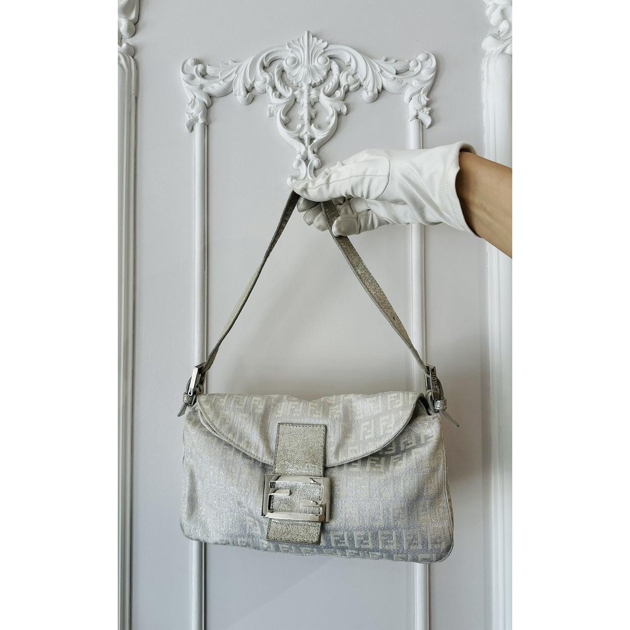 Fendi Baguette cloth handbag