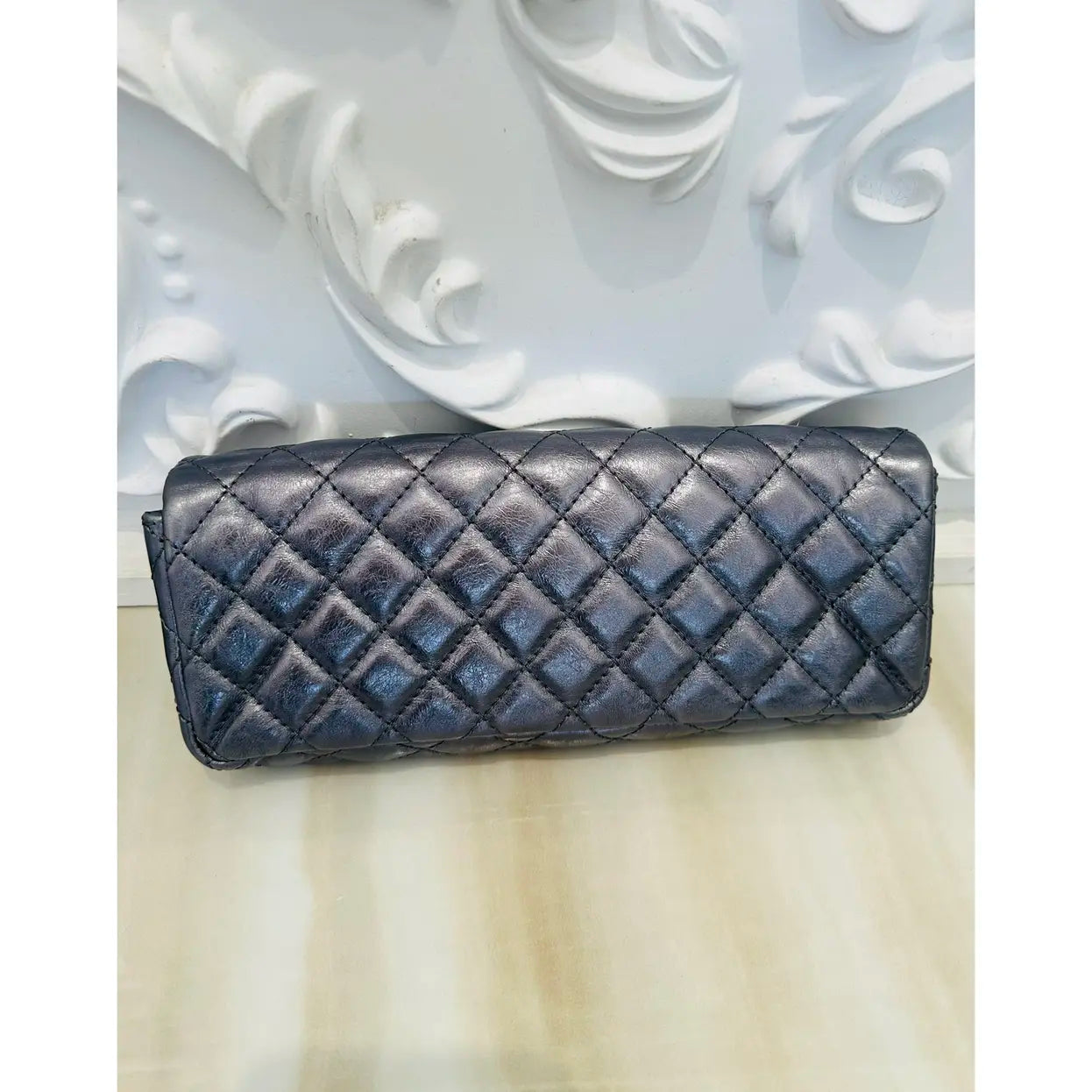 2.55 Long leather handbag