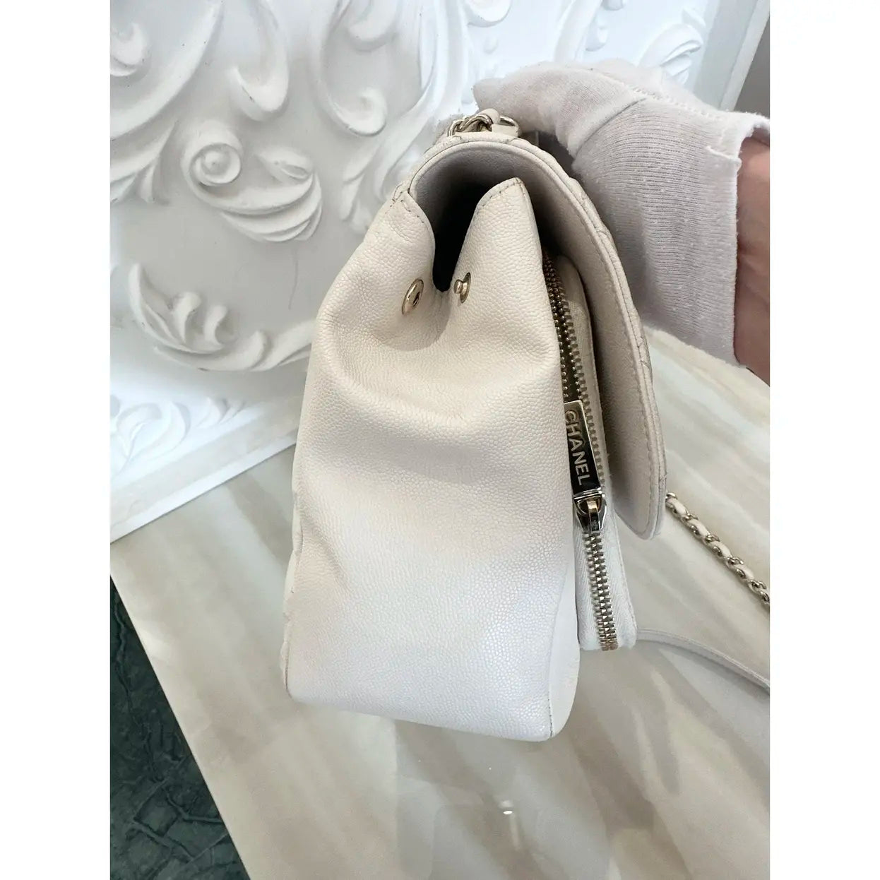 Chanel Coco Handle leather crossbody bag