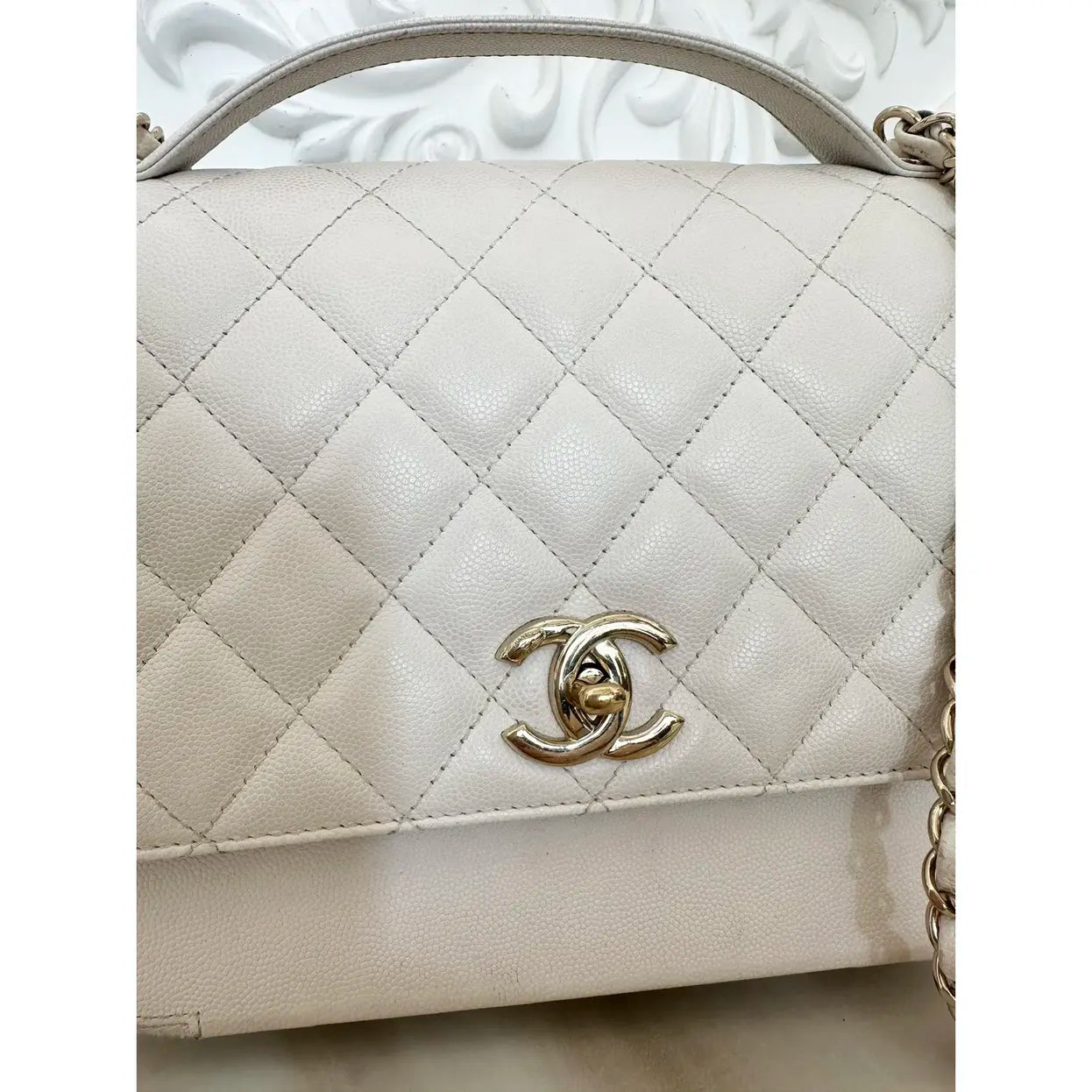 Chanel Coco Handle leather crossbody bag