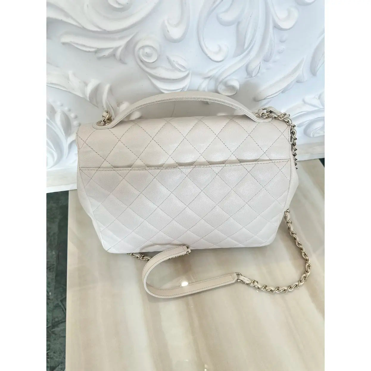 Chanel Coco Handle leather crossbody bag
