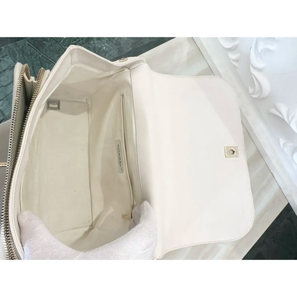 Chanel Coco Handle leather crossbody bag
