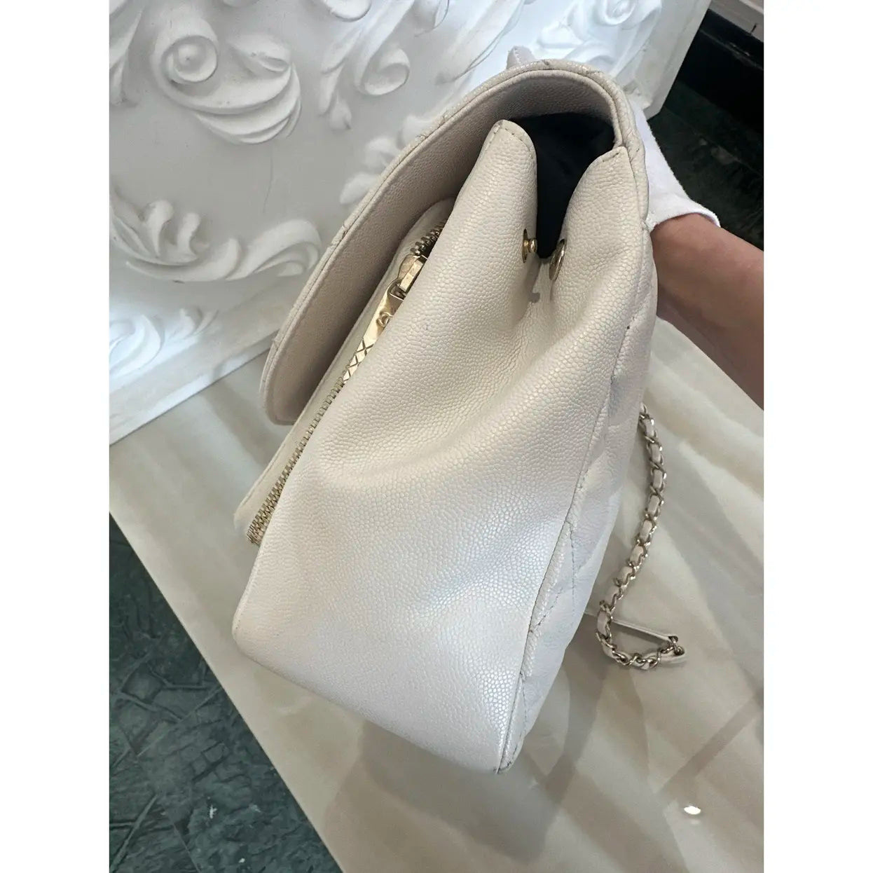 Chanel Coco Handle leather crossbody bag