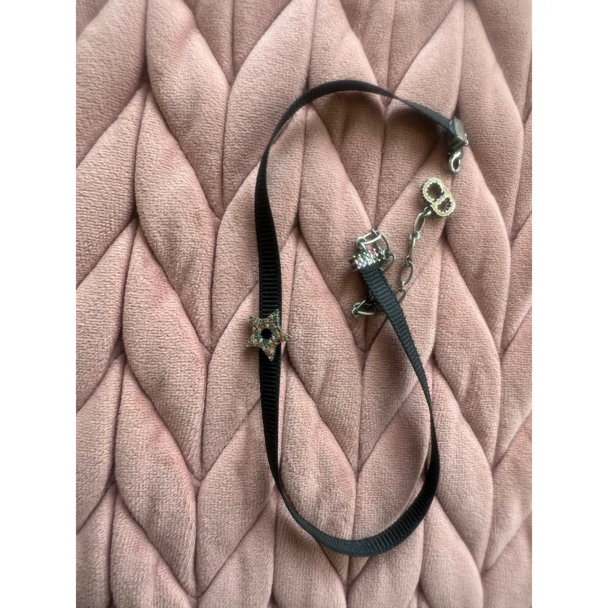 Dior J'adior cloth necklace