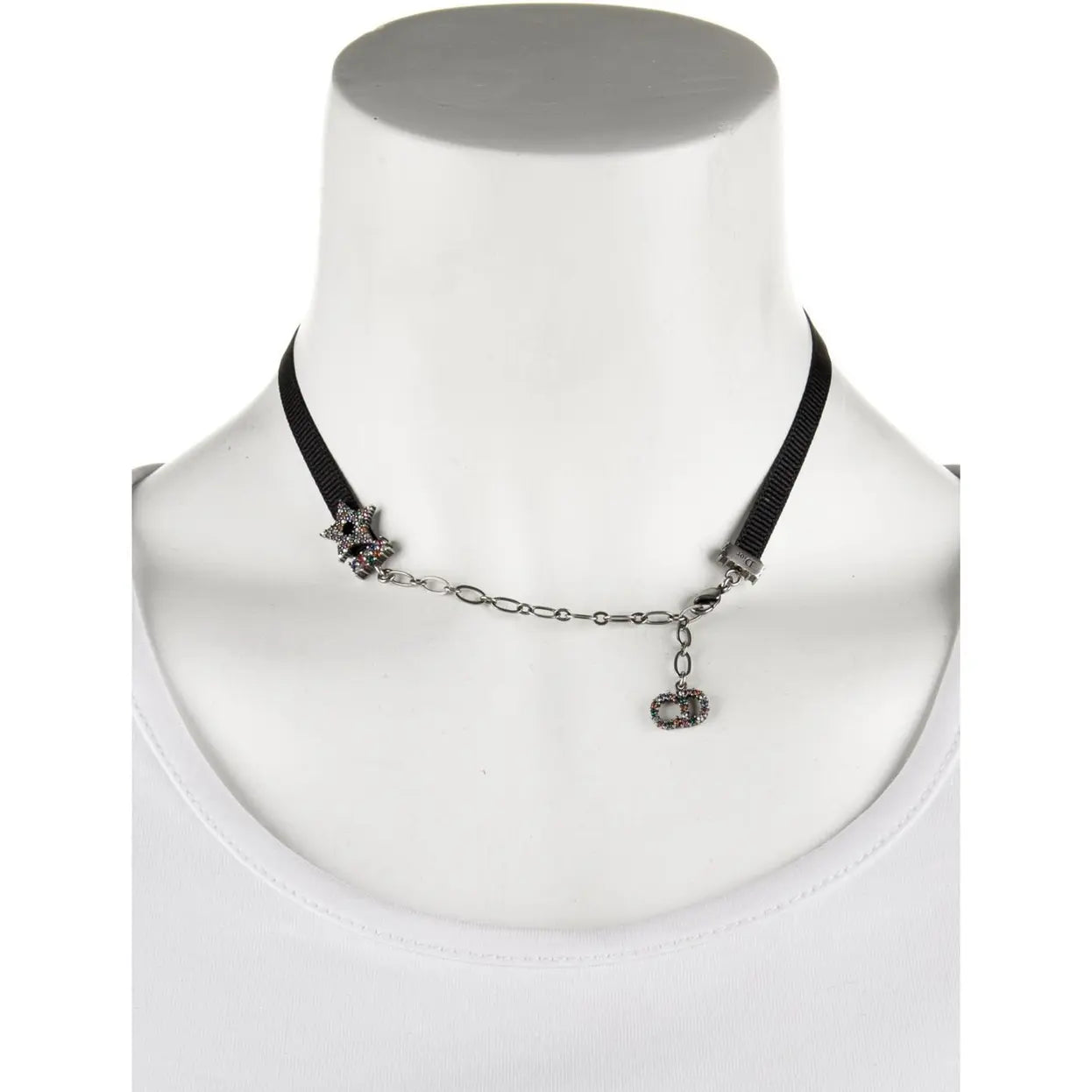 Dior J'adior cloth necklace