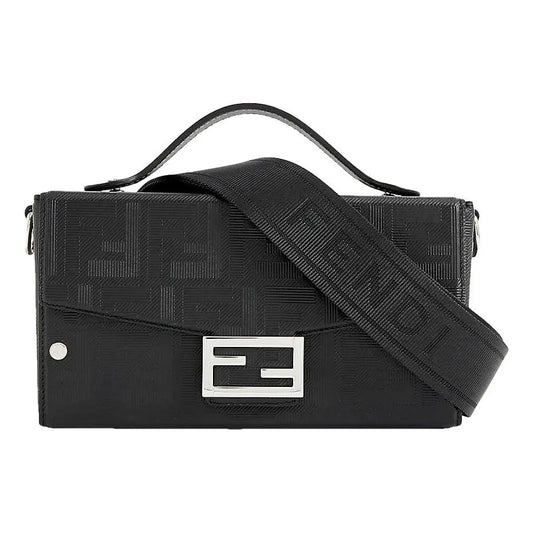 Baguette leather handbag