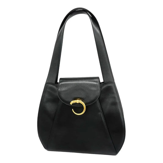 Panthère leather handbag