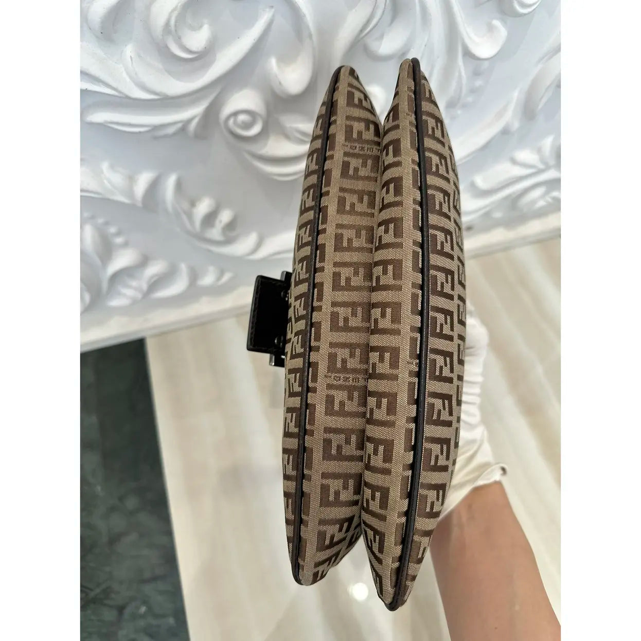 Fendi Baguette cloth handbag