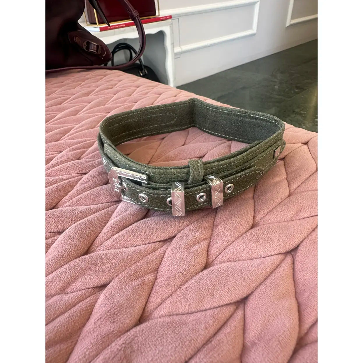 Dior Leather necklace
