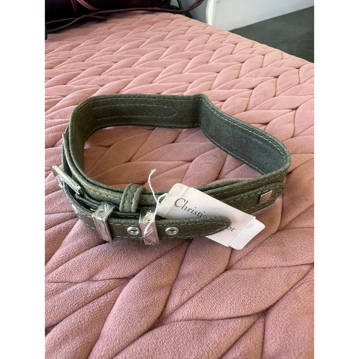 Dior Leather necklace