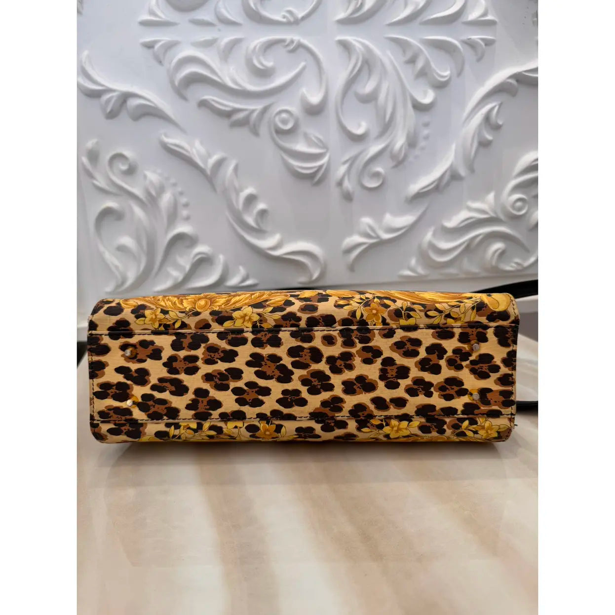 Rare vintage iconic medusa baroque Gianni Versace 2way Kelly bag