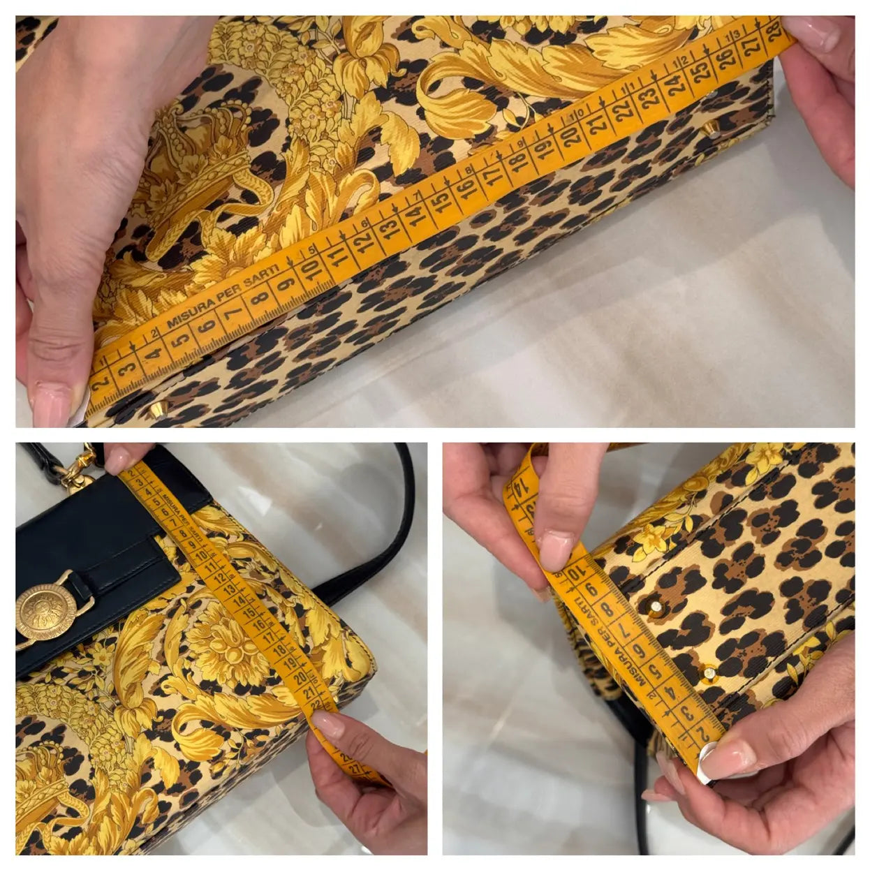 Rare vintage iconic medusa baroque Gianni Versace 2way Kelly bag