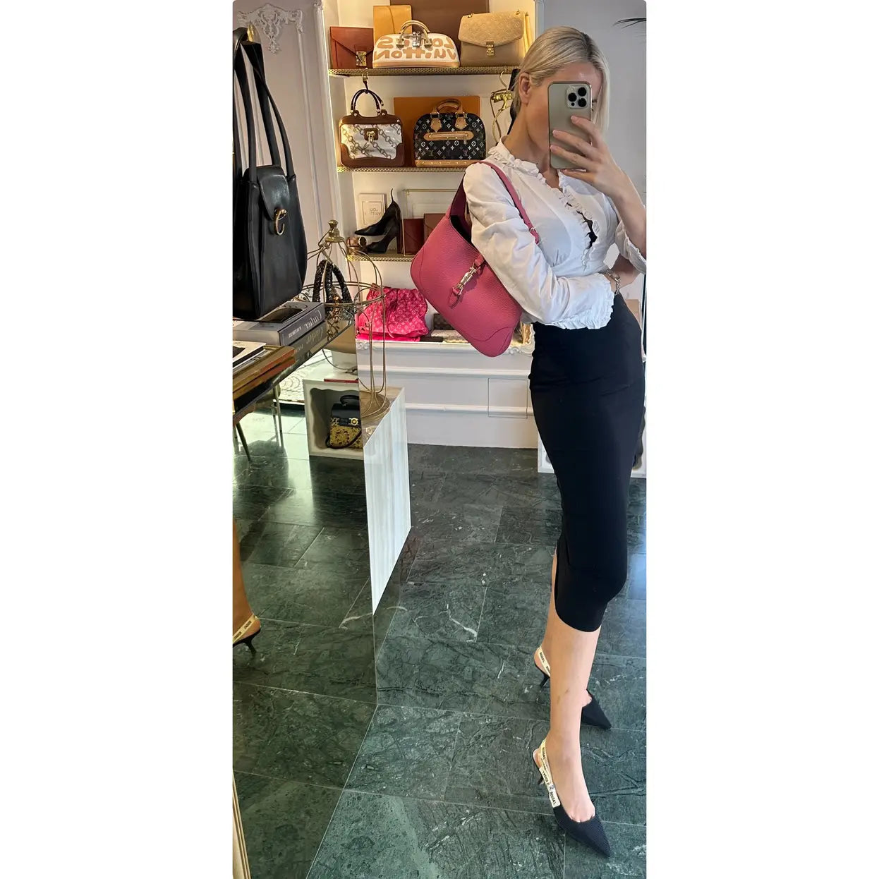 Jackie 1961 leather handbag