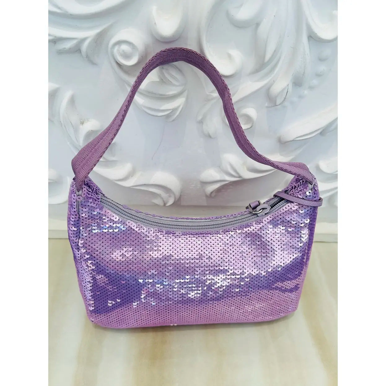 Prada Re-Edition 2000 glitter handbag