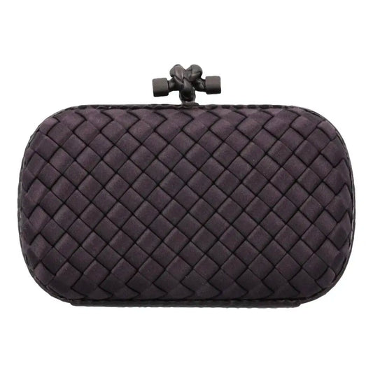Bottega Veneta Pochette Knot silk clutch bag
